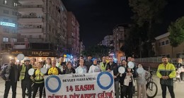 Tarsus’ta Diyabet Günü İçin Farkındalık Bisiklet Turu Düzenlendi