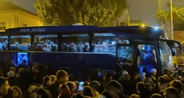 Umreciler Ulu Camii’nden Kutsal Topraklara Dualarla Uğurlandı