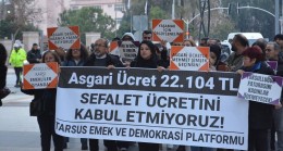 Tarsus Emek ve Demokrasi Platformu: “Asgari Ücrete Tepki Gösterdi”