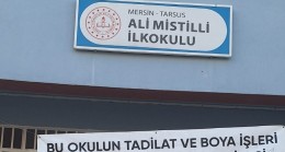 Mersin Büyükşehir Belediyesi Tarsus’ta ki Okullarda Yenileme Çalışmalarına Devam Ediyor