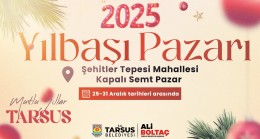 TARSUS’TA YILBAŞI PAZARI BAŞLIYOR