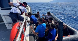 Denizlerde bir yılda 55 bin 467 düzensiz göçmen yakalandı