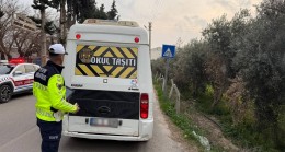 Jandarma, Okul Servis Araçlarını Denetledi