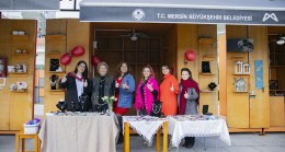 Tarsus’ta Kadın Üreticiler Sevgililer Günü’nde Ürünlerini Sergiledi