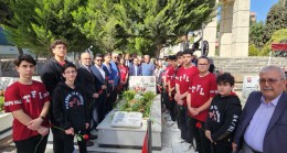 TARSUSLU ŞEHİT YÜZBAŞI HALİL ÖZDEMİR DUALARLA ANILDI
