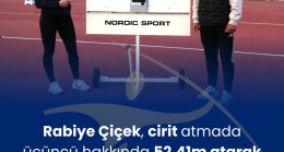 Tarsuslu Sporcu Rabia Çiçek Avrupa Barajını Geçerek Şampiyon Oldu