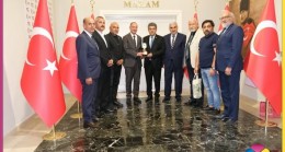 Türk Dünyası Gazeteciler Federasyonu Heyeti Tarsus’ta Bir Araya Geldi