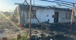 Tarsus’ta Bahçe Mahallesinde Elektrik Kaynaklı Yangın