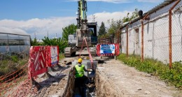 MESKİ, Toroslar, Kazanlı ve Homurlu Mahalleleri Kanalizasyon Hattı Yapım İşine Başladı