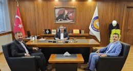 HÜDA PAR Tarsus İlçe Başkanı Hikmet Tanış’tan TSO’ya Ziyaret