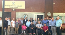 Başkan Abdurrahman Altınsucu’dan TSD Tarsus Şubesi’ne Ziyaret