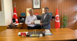Gençlik Koordinatörü Nuh Özkan’a Başarı Belgesi Takdim Edildi