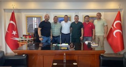 Öz Sağlık-İş Tarsus Heyetinden Kızılay, Emniyet, MHP ve Sağlık Müdürlüğüne Ziyaret