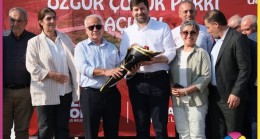 ÖZGÜR ÇOCUK PARKI TÖRENLE AÇILDI
