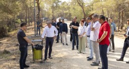 Başkan Seçer, Büyükşehir’in Düzenlediği Emirler Orman Parkı Piknik Alanı’nı İnceledi