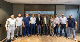 MEDYAD BAŞKANI VE GAZETECİLER SEÇER’İ ZİYARET ETTİ