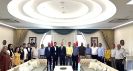 AK Parti Tarsus İlçe Teşkilatı’ndan Kaymakam Mehmet Ali Akyüz’e Ziyaret