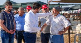 BAŞKAN BOLTAÇ; “KURBAN PAZARI ZİYARETİYLE ÜRETİCİLERİN SORUNLARI DİNLEDİK”