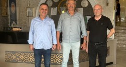Yüksel Atum, Kürşat Tüzmen’i Zorbaz Otel’de Ağırladı