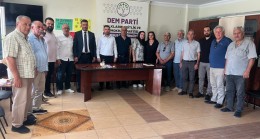 CHP’den Yeni Göreve Gelen İlçe Başkanlarına Ziyaret