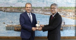 Japonya Wakayama Valisi ve Kushimoto Belediye Başkanı’ndan Başkan Seçer’e Ziyaret