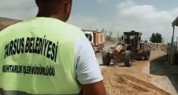 Tarsus Belediyesi Yanıkkışla Mahallesi Arazi Yolunu Yeniledi