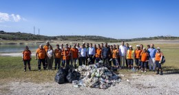Mersin Büyükşehir Belediyesi’nden Tarsus’ta Berdan Barajı Havzasında Temizlik Çalışması
