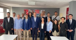 Zafer Partisi’nden CHP İlçe Başkanı Yusuf Tıbık’a Hayırlı Olsun Ziyareti