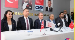 Başkan Vahap Seçer’den CHP Tarsus İlçe Başkanlığına Ziyaret
