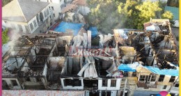 TARSUS’TA METRUK EVLERDEKİ YANGINA HIZLI MÜDAHALE FELAKETİ ÖNLEDİ