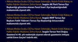 18 Aralık 2025 Perşembe – Bugün Tarsus’ta Neler Oldu?