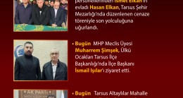 Tarsus’ta Bugün Neler Oldu – 23 Aralık 2025 Salı