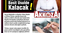 Başkan Oktay Yılmaz’dan Esnafa Önemli Duyuru “Uygun Olan Esnaf Basit Usulde Kalacak”