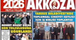 Tarsus Basını Akkoza Gazetesi – 31 Aralık 2025 Çarşamba