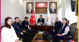 Akkoza Medya Grubu’ndan AK Parti İlçe Başkanı Fevzi İnan’a Hayırlı Olsun Ziyareti