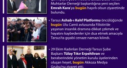 Bugün Tarsus’ta neler oldu? 16 Ocak 2026 Cuma