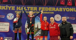 Tarsuslu Halterci Fatma Yılan Türkiye Üçüncüsü Oldu