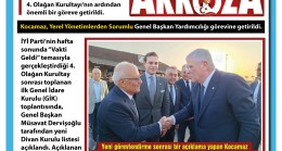 Tarsuslu Duayen Siyasetçi Burhanettin Kocamaz’a İYİ Parti’de Yeni Görev