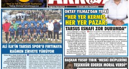 Tarsus Basını Akkoza Gazetesi – 12 Ocak 2026 Pazartesi