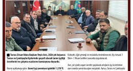 Tarsus ve Çamlıyayla Tarım İşçilerinin Dikkatine “Tarsus Ziraat Odası Başkanı Veyis Avcı: 2026 Yılı Tarım İşçiliği Ücretleri ve Çalışma Esasları Açıklandı”