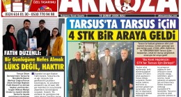 Tarsus Basını Akkoza Gazetesi 10 Şubat 2026 Salı