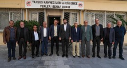 Tarsus Belediye Başkanı Ali Boltaç’tan Esnaf Odalarına Tebrik Ziyareti