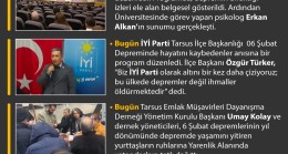 Tarsus’ta Bugün Neler Oldu?  6 Şubat 2026 Cuma