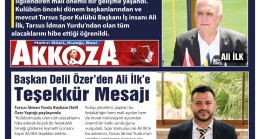 Tarsus İdman Yurdunda Sıcak Gelişme  Ali İlk Tüm Alacaklarını Hibe Etti