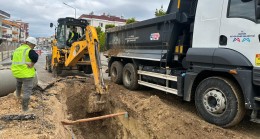 MESKİ Kavaklı’da Yağmur Suyu Hattı Çalışması Başladı