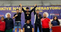 Tarsuslu Halterci Salih Gökçel Türkiye Üçüncüsü Oldu