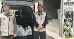 TARSUS UMUT KERVANI’NDAN İHTİYAÇ SAHİBİ AİLELERE GIDA DESTEĞİ