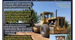 Tarsus Mahmutağa Mahallesi Grup Yolunda Sathi Asfalt Çalışmaları Başladı