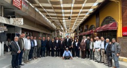 CHP Tarsus İlçe Teşkilatı’ndan Türkiye Muhtarlar Derneği Tarsus Şubesi’ne Ziyaret