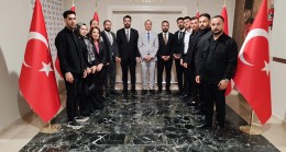 TÜGVA’dan Kaymakam Akyüz’e Ziyaret